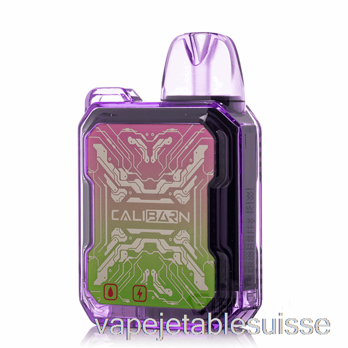Vape Suisse Uwell Caliburn Bar B6000 Jetable Fraise Kiwi